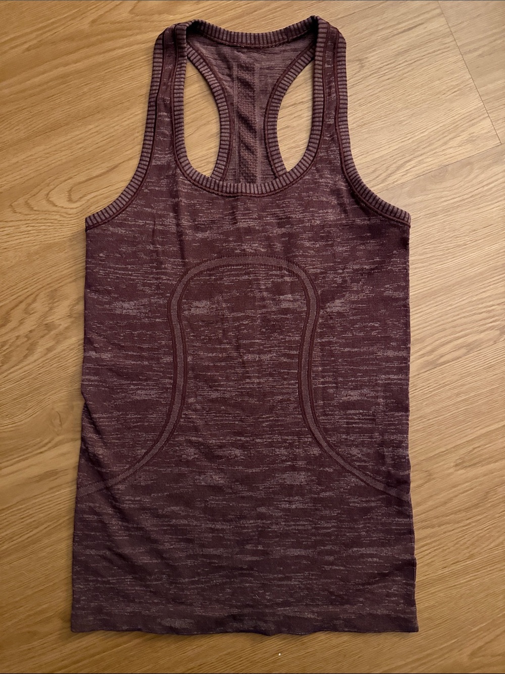 lululemon athletica Plum Seamless Racerback Tank